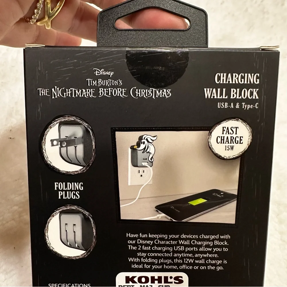 Nightmare Before Christmas Charger